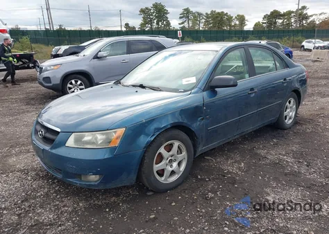 2006 Hyundai Sonata Gls V6/Lx V6 from USA, damaged, VIN 5NPEU46F96H007957